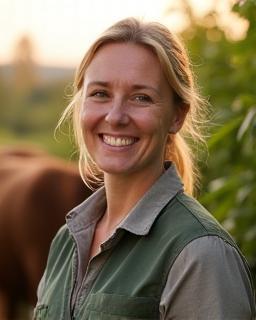 Porträt von Anna Müller, Hofleiterin